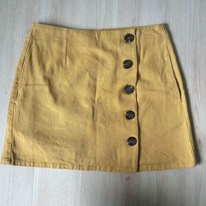 Mustard Yellow Skirt